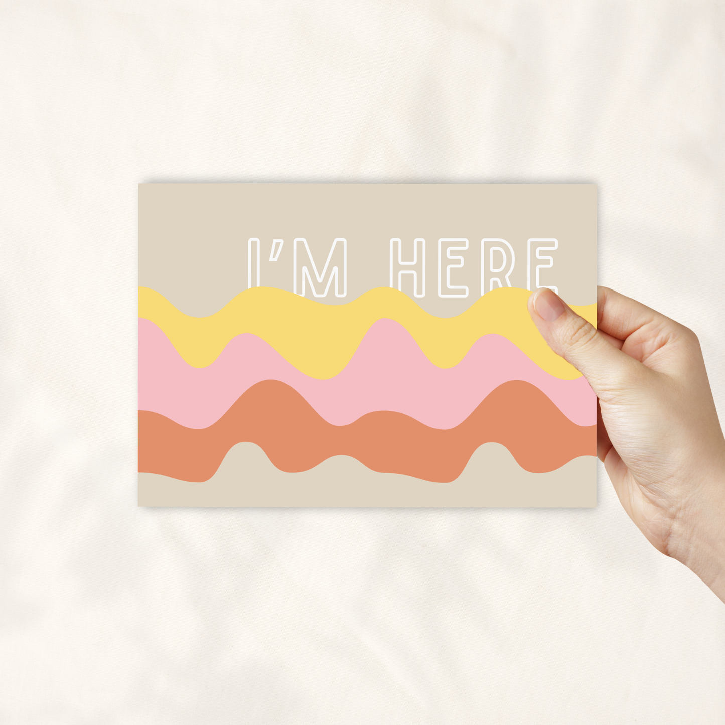 I'm Here - Support Card by Sprinkle Press