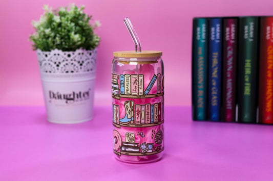 Daughter of My Mum Glass Tumblers - TayTay Bookshelf