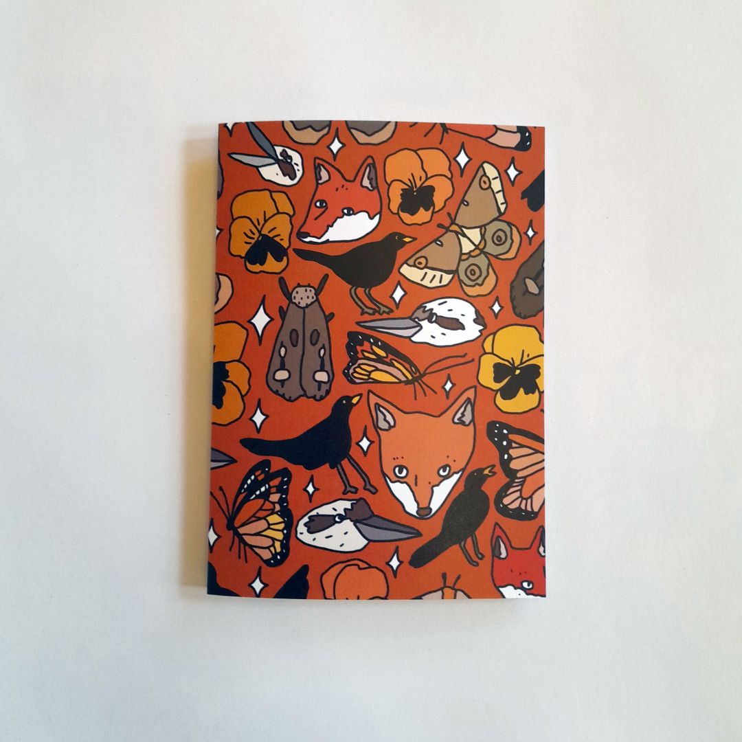 Tegan Iversen Autumn card,   10.5cm and 14.5cm