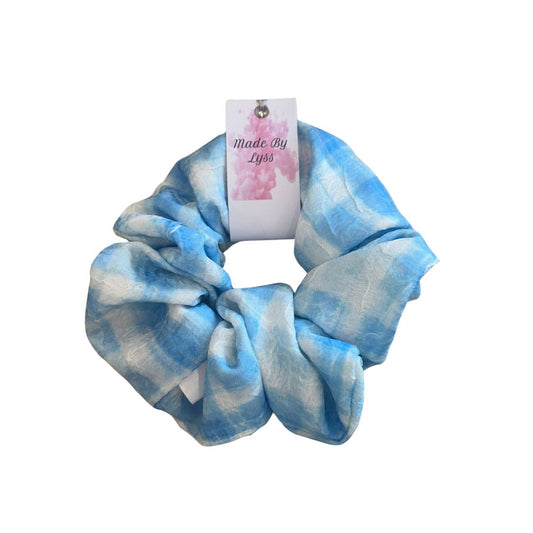 Made By Lyss Clara Scrunchie,  Blue Regular