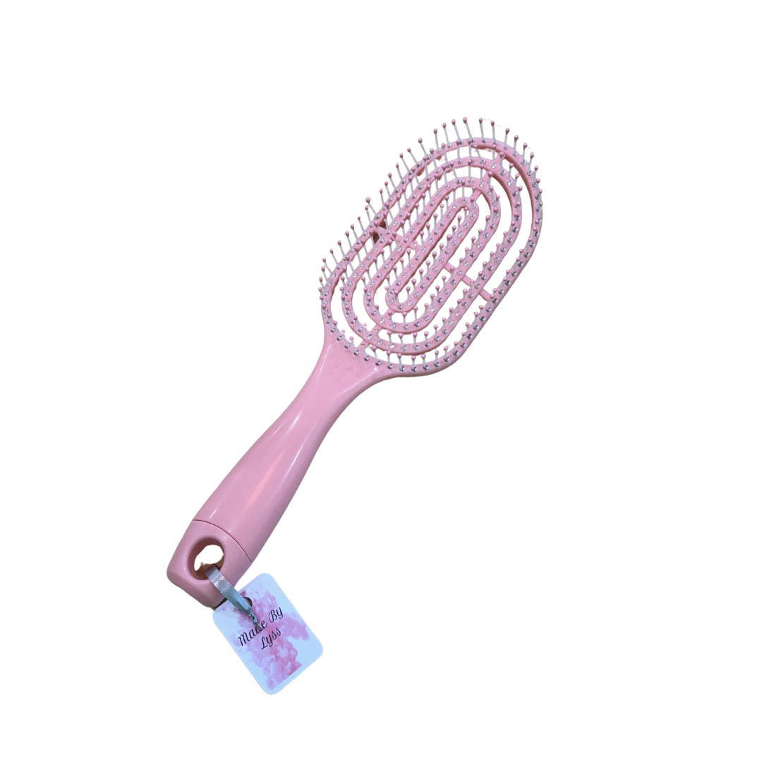 Made By Lyss Pink Detangling Brush