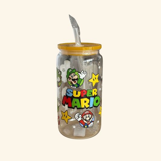 Mario Acrylic Tumbler | Creations By Julietta