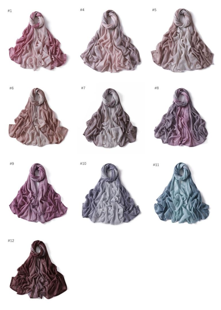Narayn Merchandise Polyester net scarf,  Mix 170cm x 70cm