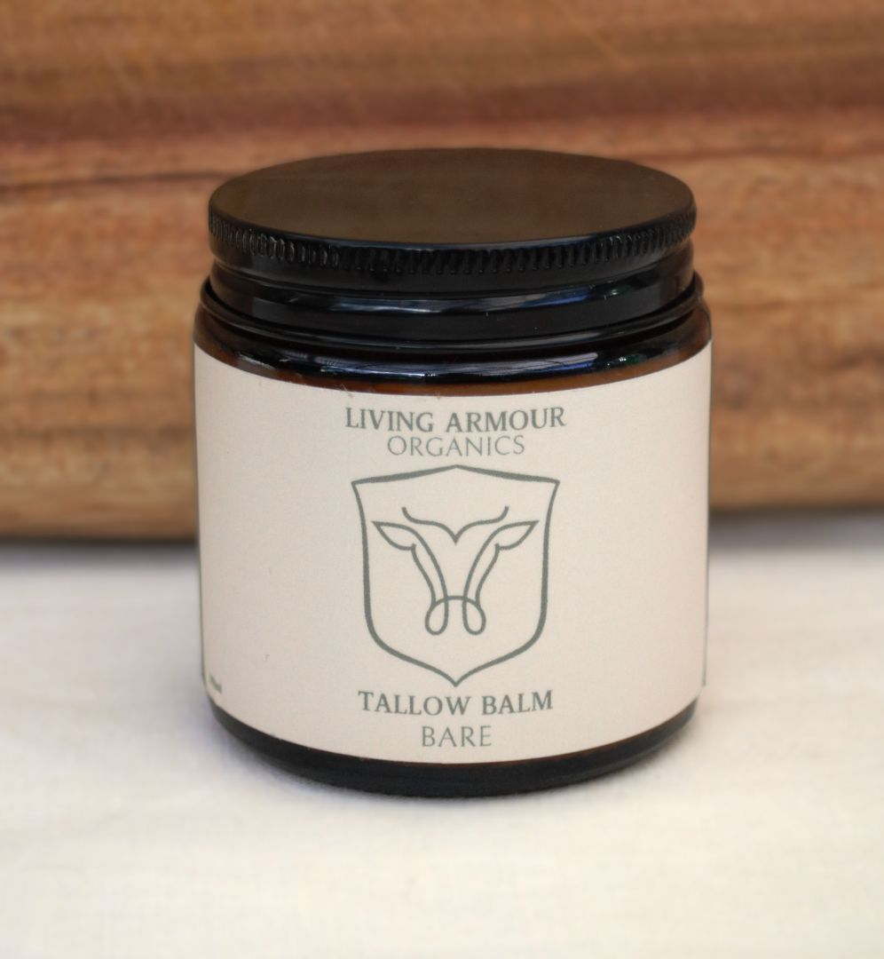 Living Armour Organics BARE Tallow Balm,   100ml