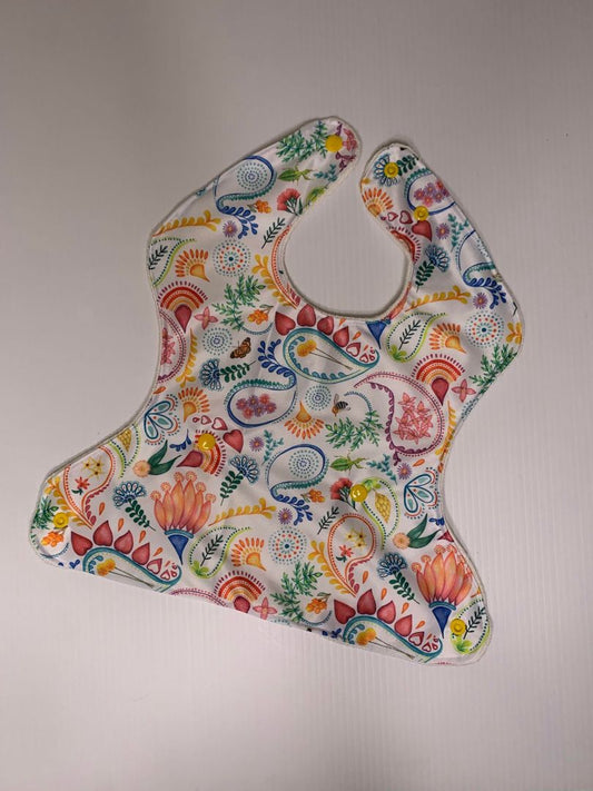 Charlie Rose Handcrafted Bohemian Native Food Catcher Bib,   6-12 months