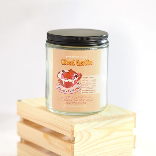Young At Heart Studio Chai Latte Candle