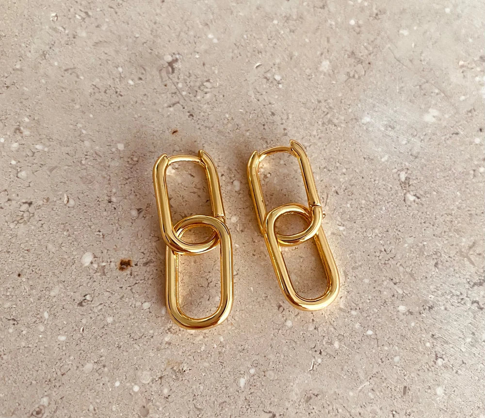 Daphne Gold Hoop | Evie & Co Studio