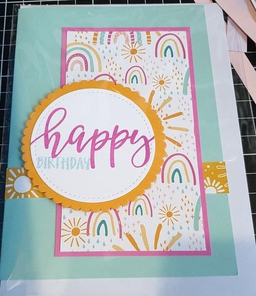 In The Groove Papercrafting Birthday Sunshine