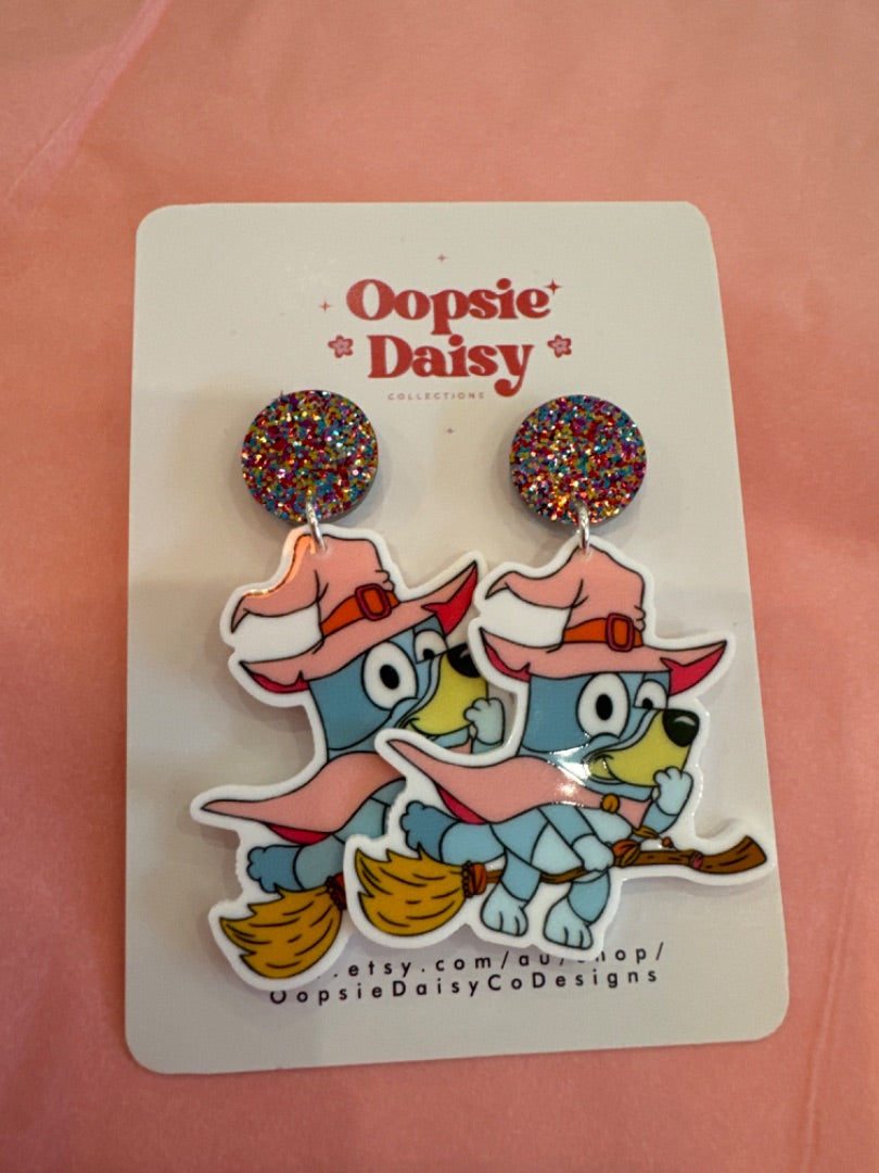 Oopsie Daisy Collections Bluey Witch,  Pink