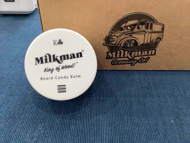 Milkman Beard balm,  King of Wood Small
