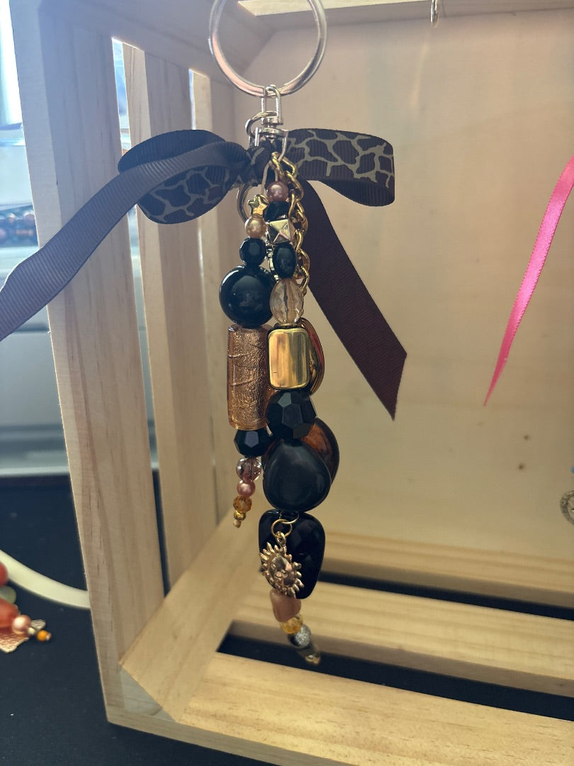 Plier and Charm Bag charm,  Bronze Medium