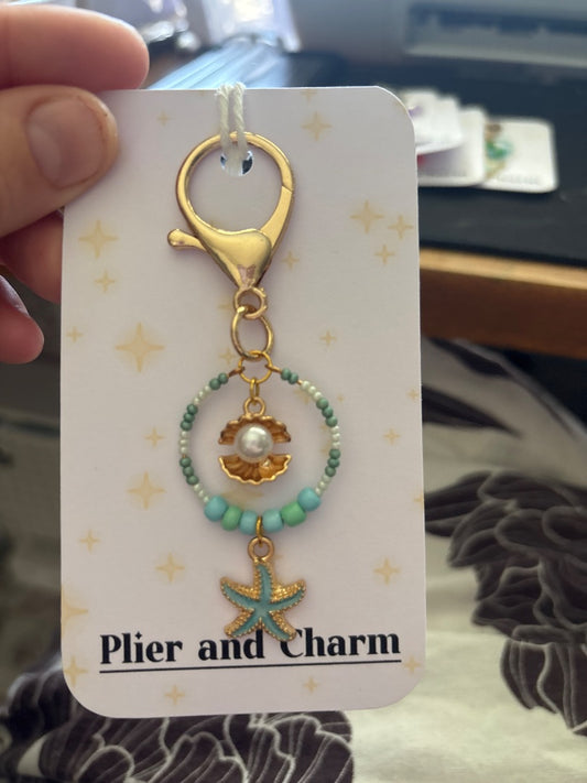 Plier and charm Jewelry & Accessories,  Teal Small
