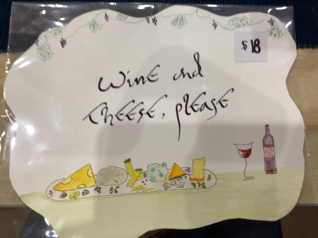 Wine & cheese please