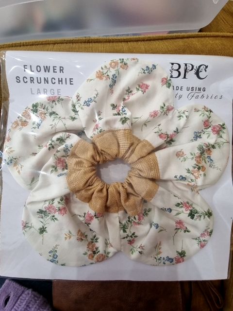 Becky Prideaux Creations Flower Scrunchie,  Multi