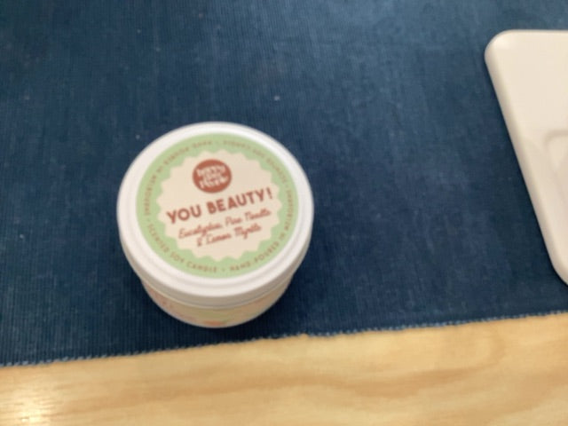 Happy Day People You Beauty Tin Candle