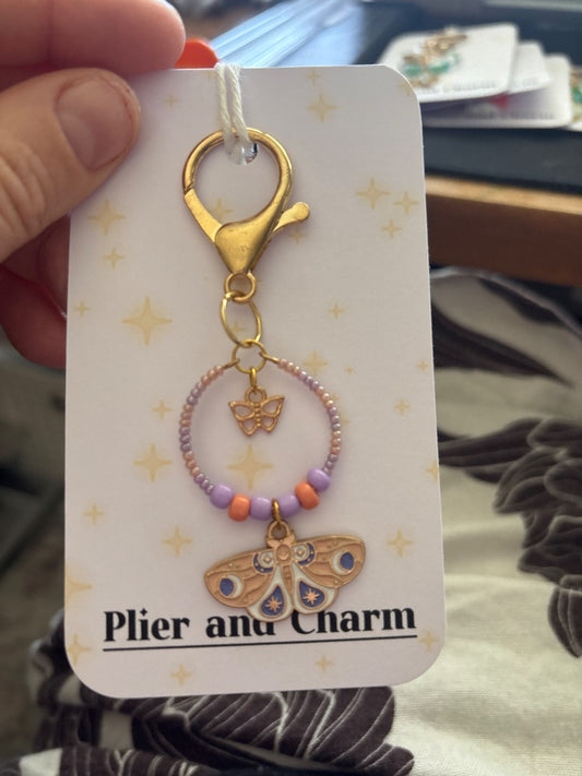 Plier and charm Jewelry & Accessories,  Purple Small