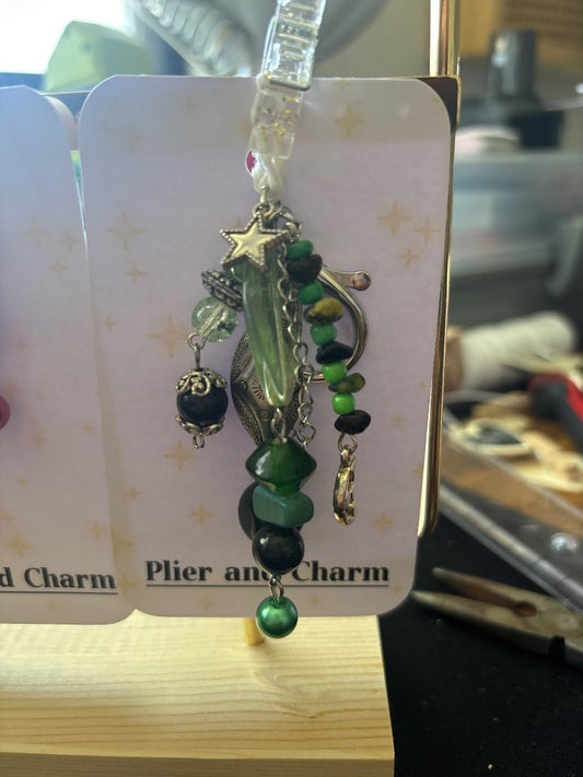 Plier and charm Jewelry & Accessories,  Green Medium