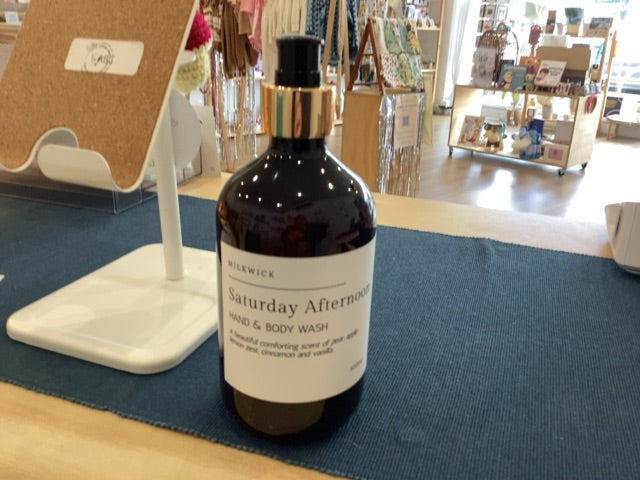 Milkwick Hand & Body Wash Saturday Afternoon
