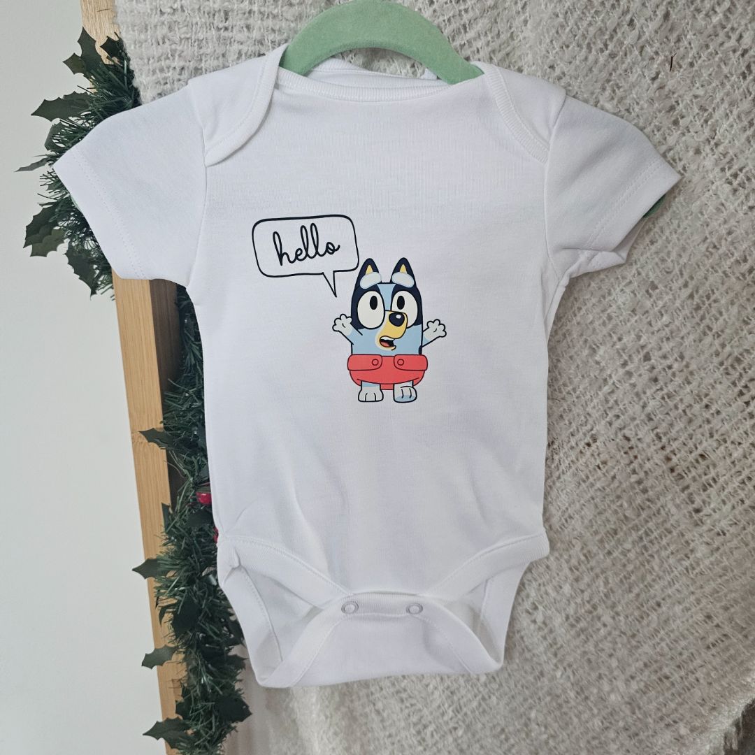 Creations by Julietta Onesie - Bluey (3-6M),   3-6M