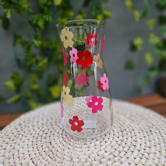 Creations by Julietta Daisy Vase,  Pink Hue