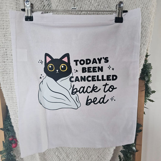 Creations by Julietta Tote Bag - Cancelled Cat
