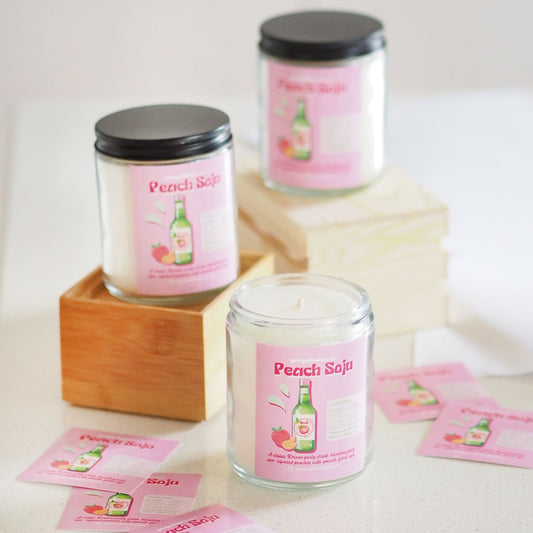Young At Heart Studio Peach Soju Candle