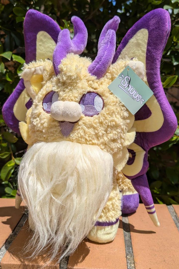 RestlessDreamss Nougat the Snuu Plushie,  yellow 26cm tall