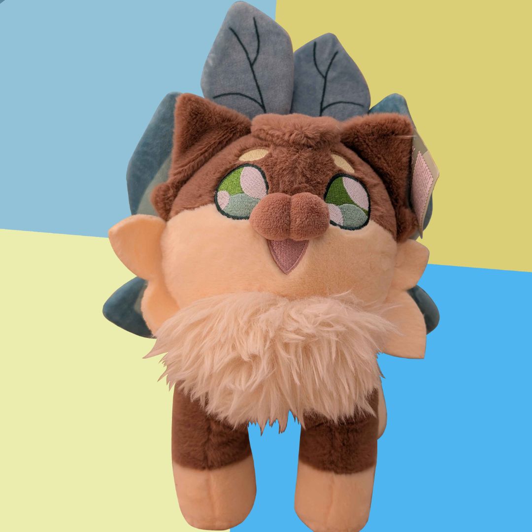 RestlessDreamss Rocher the Snuu Plushie,  brown 26cm tall