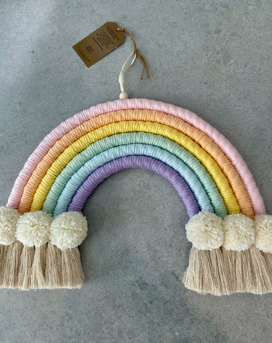 P and P Pompom P and P Rainbow,  Pastels Large