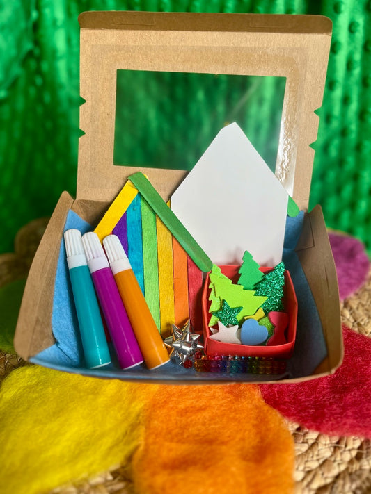 Play, learn, grow with Ms. Flo Decorate your own Gingerbread House kit,  Rainbow