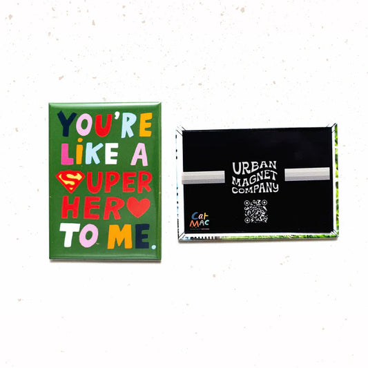 Urban Magnet Co Super Dad Magnet