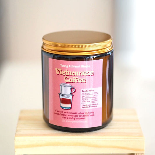 Young At Heart Studio Vietnamese Coffee Candle