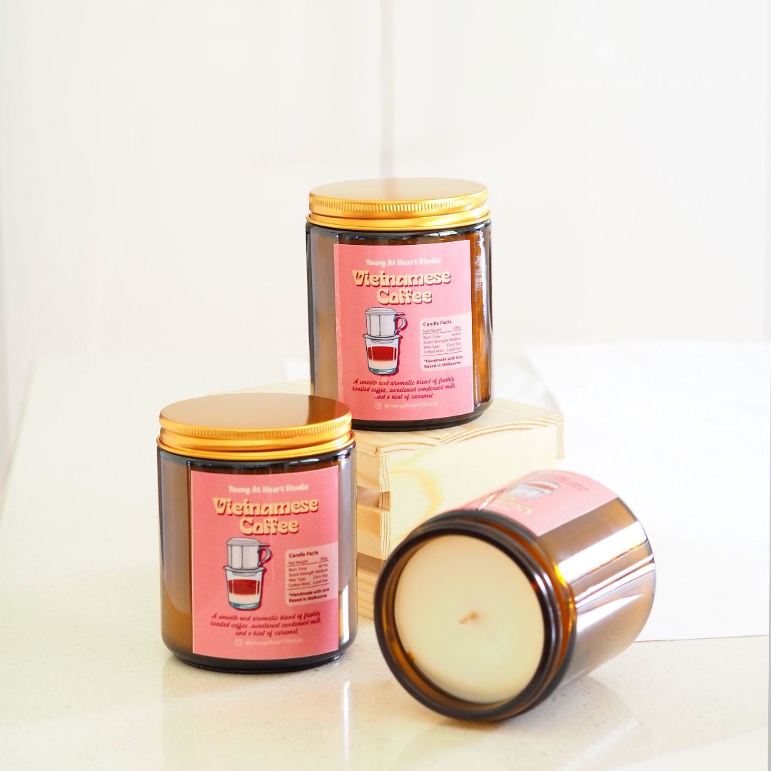 Young At Heart Studio Vietnamese Coffee Candle