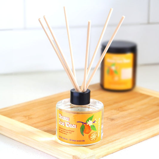 Young At Heart Studio Yuzu Iced Tea Reed Diffuser